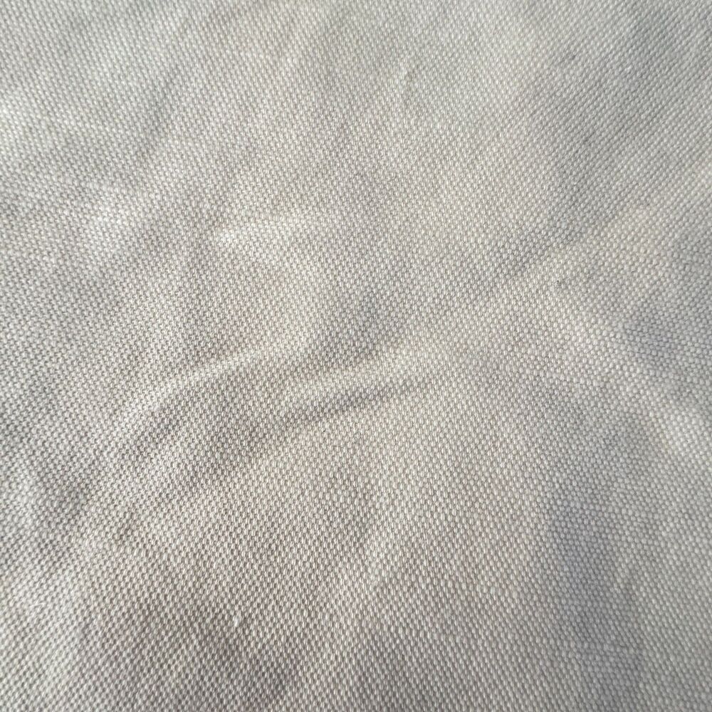 Pottery Barn Atlantic Applique Pillow Cotton Linen Blend Square 20" Square - Picture 9 of 11
